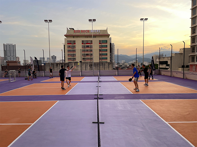 4 Pickleball Courts at Choo Plaza in Penang Island