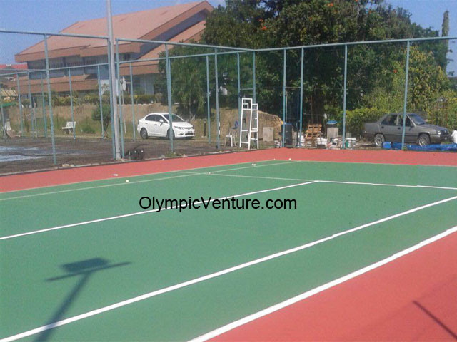 1 Tennis Hard Court for Institute Pengurusan Tuanku Bainun, Mengkuang, Penang.