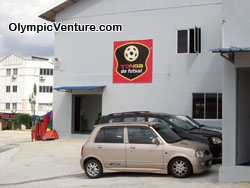 Tonga de Futsal's poster and car park